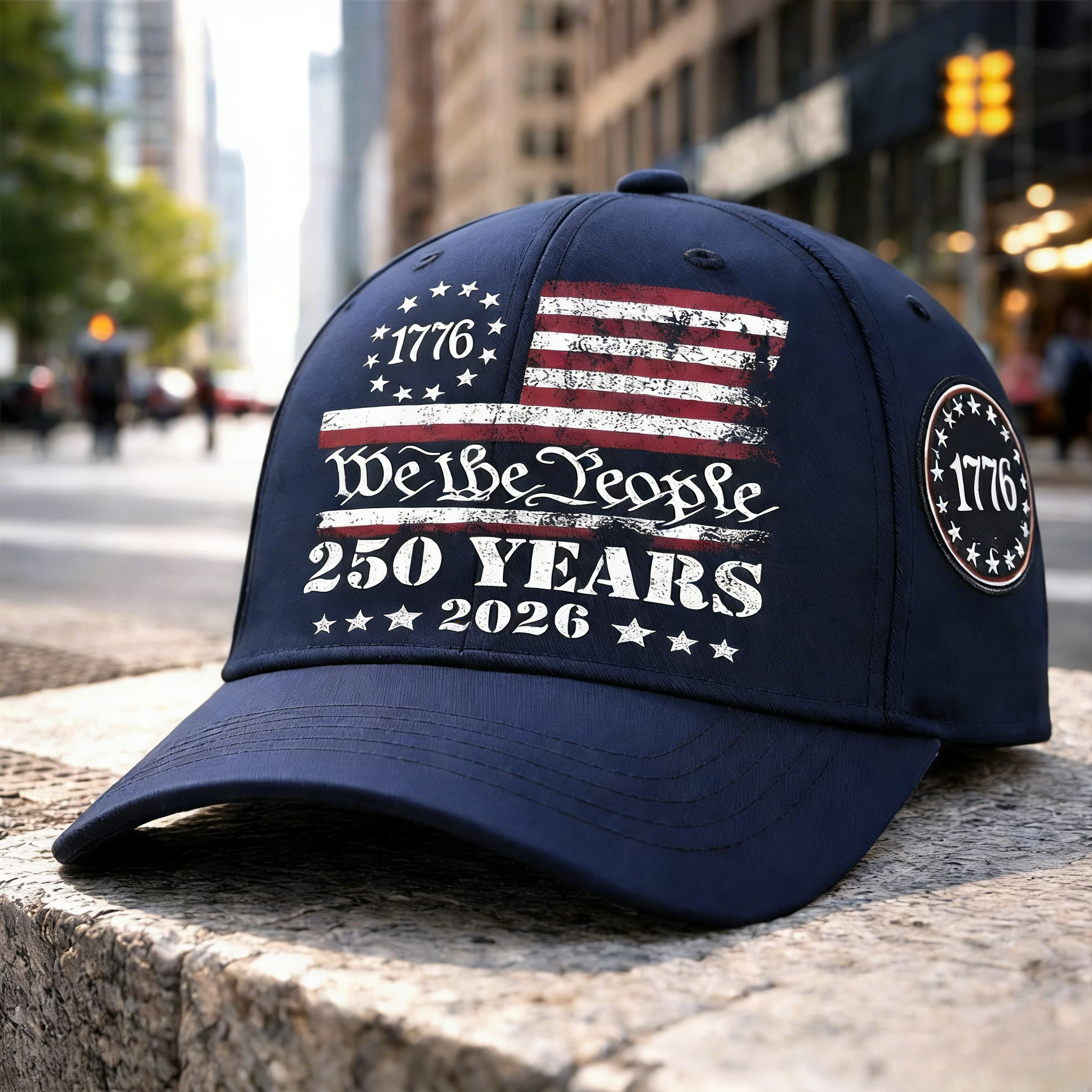 We The People Vintage Baseball Cap