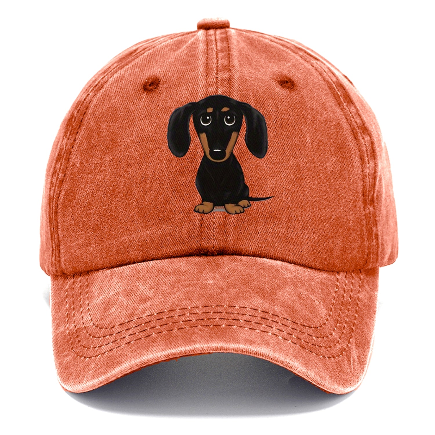 Retro Dachshund Classic Cap