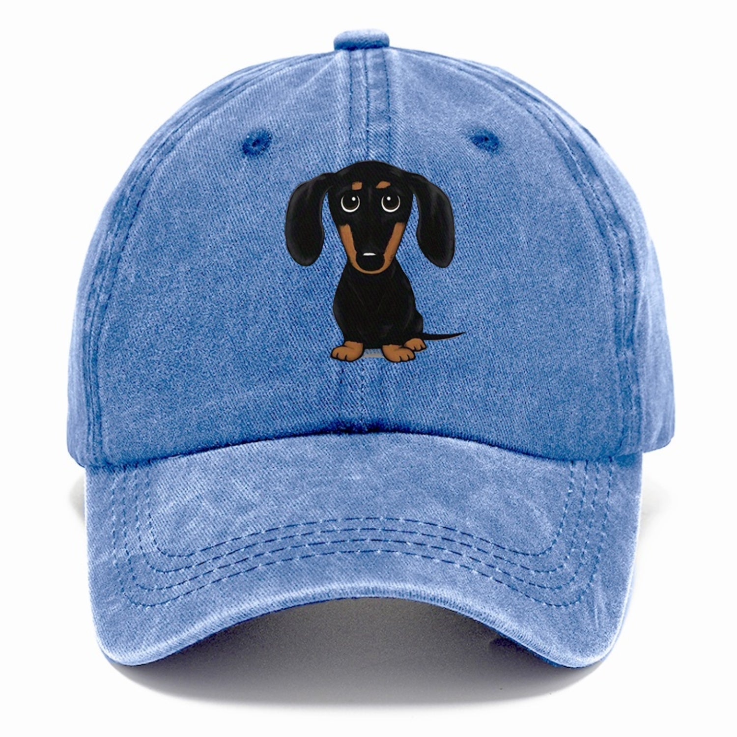 Retro Dachshund Classic Cap