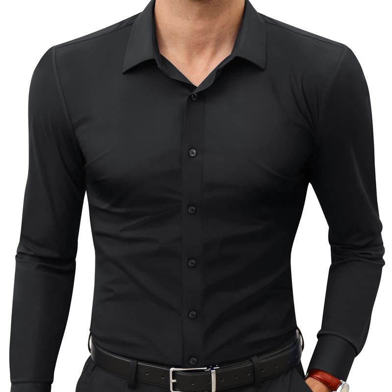 Men’s Business Shirt 💼 Comfortable & Breathable
