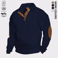 🔥2025 Hot Sale! Vintage Jacquard Henley Knit Shirt for Men – Cozy, Stylish & Perfect for Fall/Winter 🍂