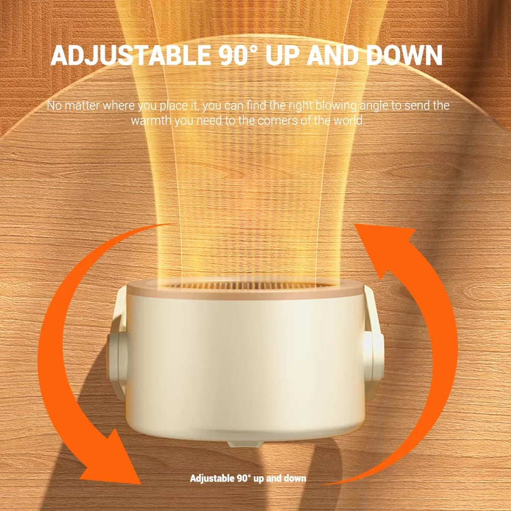 💥💥Electric Heater Quick Instant Heating Desktop Warm Air Blower Mini Indoor Warmer Machine for Home Office Winter Use