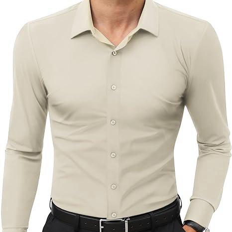 Men’s Business Shirt 💼 Comfortable & Breathable