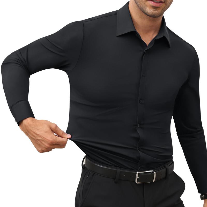 Men’s Business Shirt 💼 Comfortable & Breathable