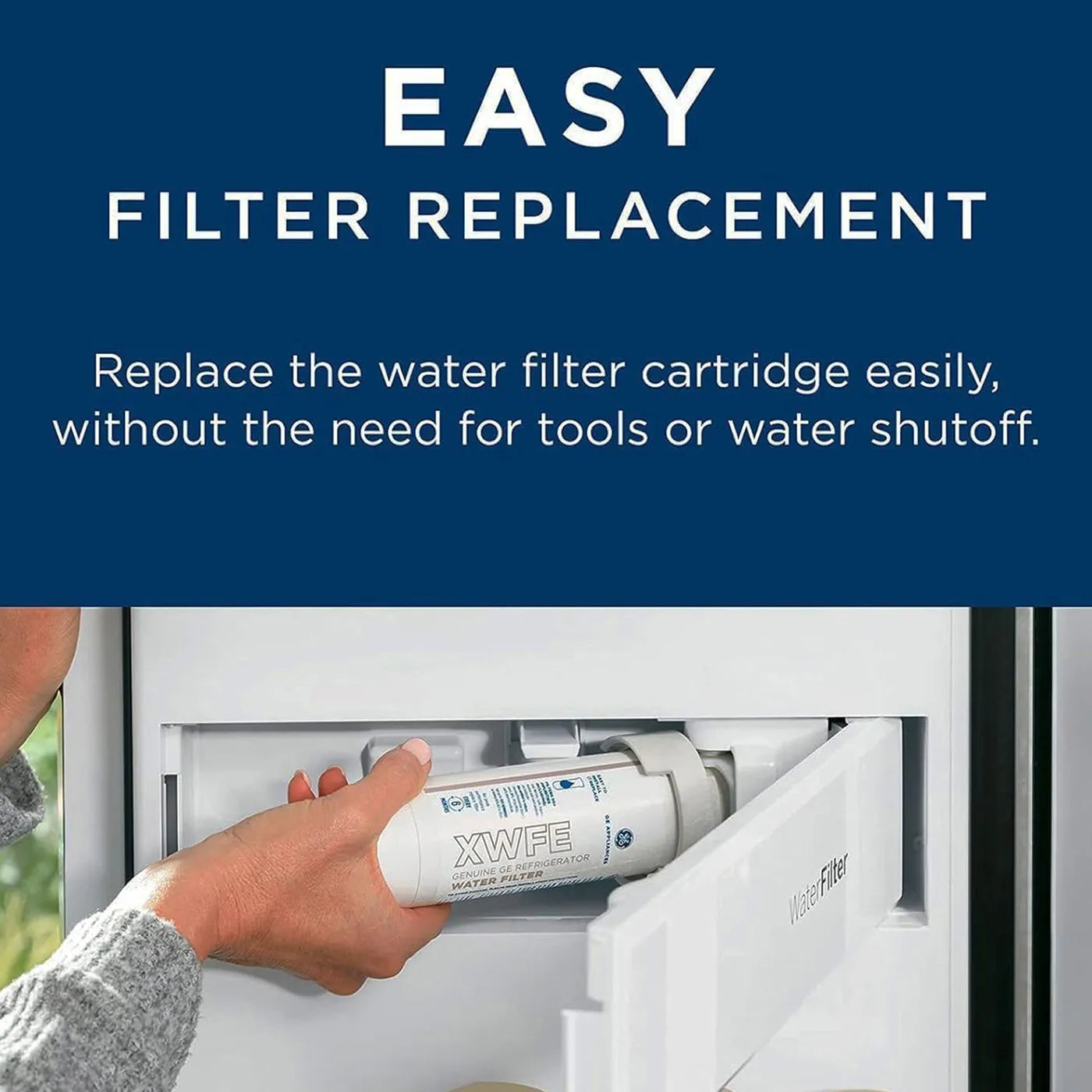 XWFE GE Water Filter, Easy installation