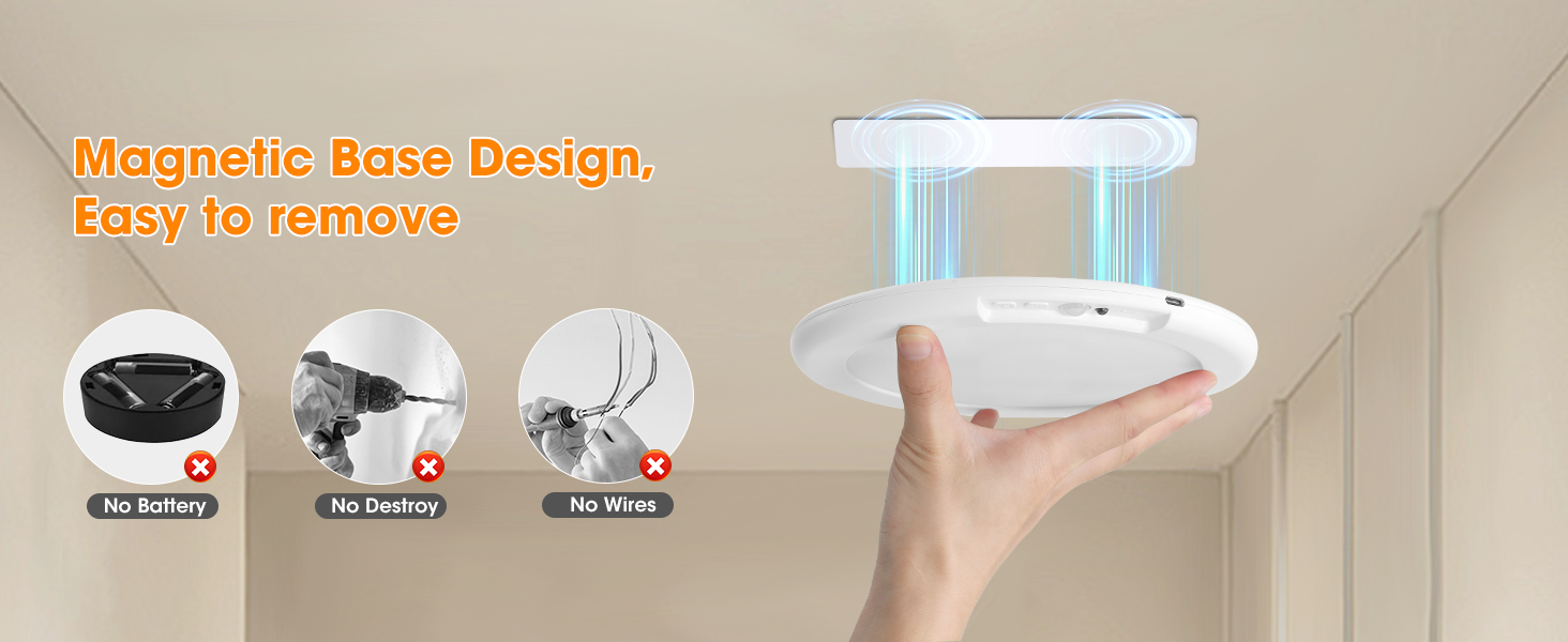 wireless ceiling light