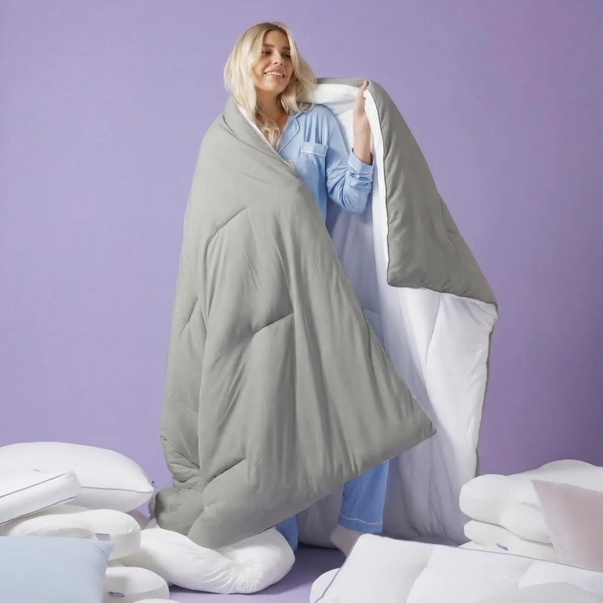 MarshMellow Comforter: Ultra-Soft Double-Stuffed Cloud Blanket ☁️✨
