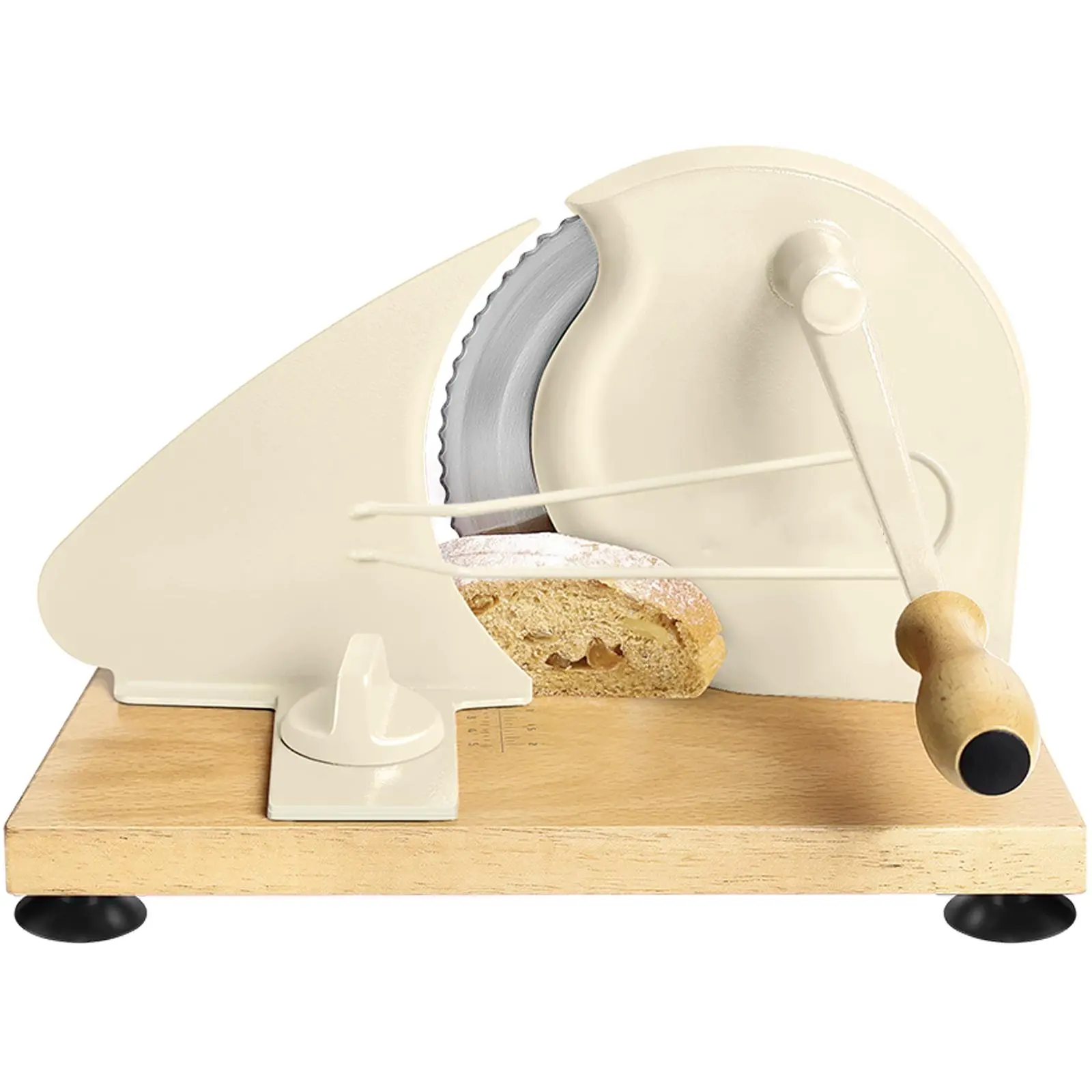 Artisan Hand-Crank Bread Slicer | Adjustable Thickness for Sourdough 🍞