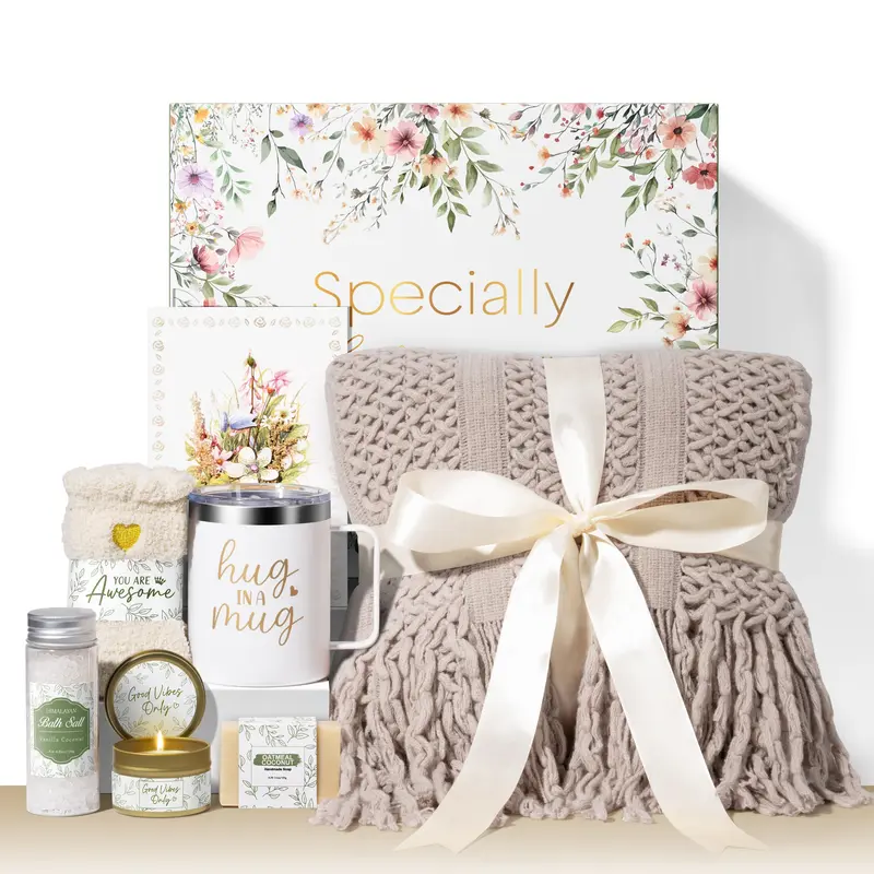 Luxury 11-Piece SPA & Self-Care Gift Box for Her 🌸🛁