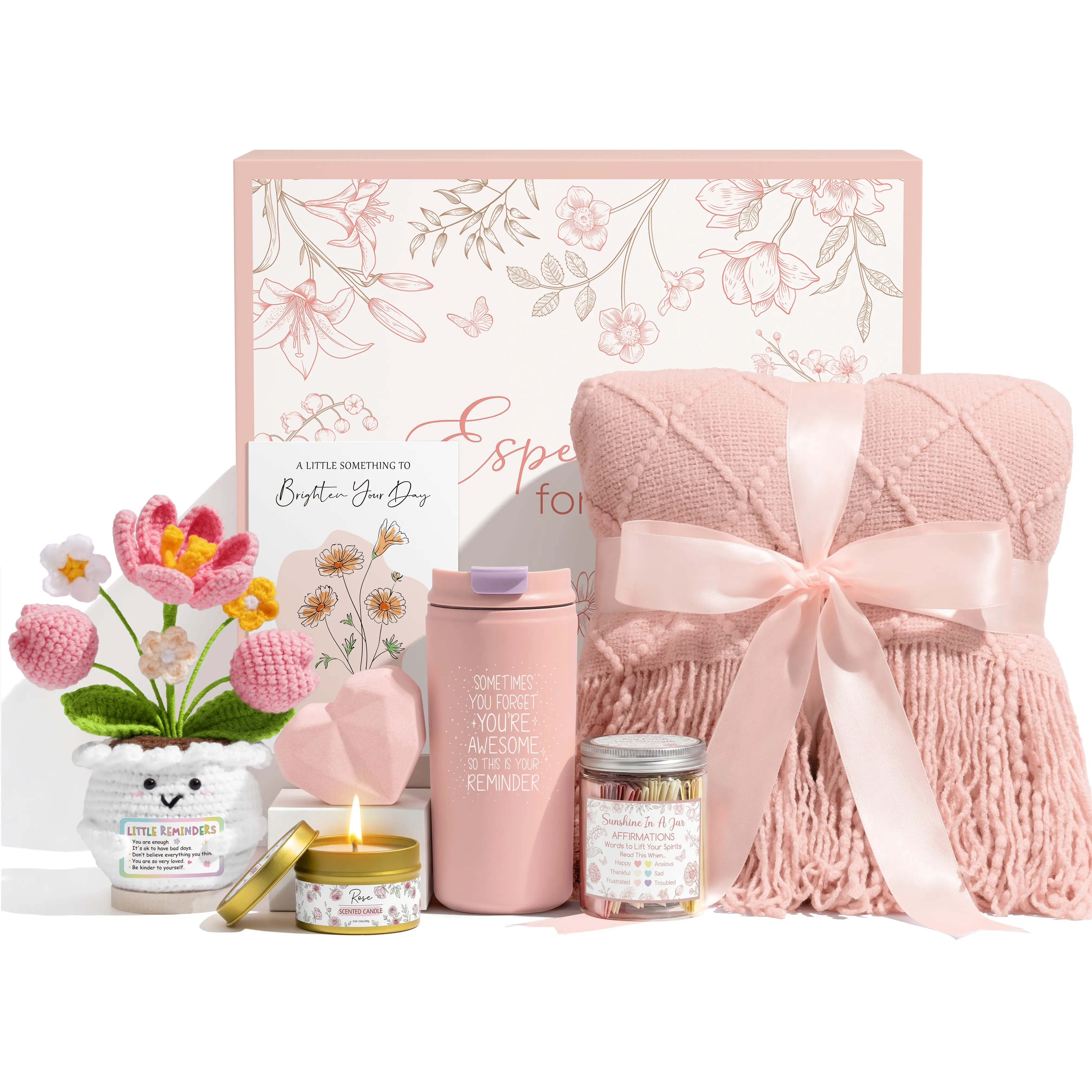 Luxury 11-Piece SPA & Self-Care Gift Box for Her 🌸🛁