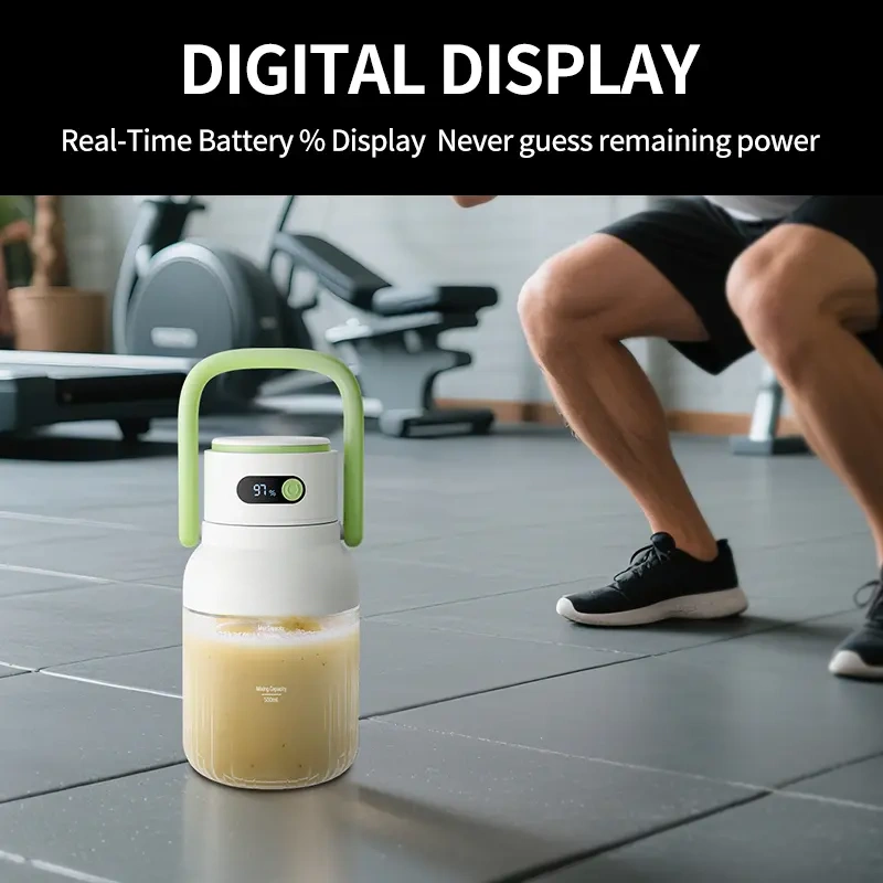 33oz Portable Blender - 12-Blade Ice Crushing Power 🥤⚡