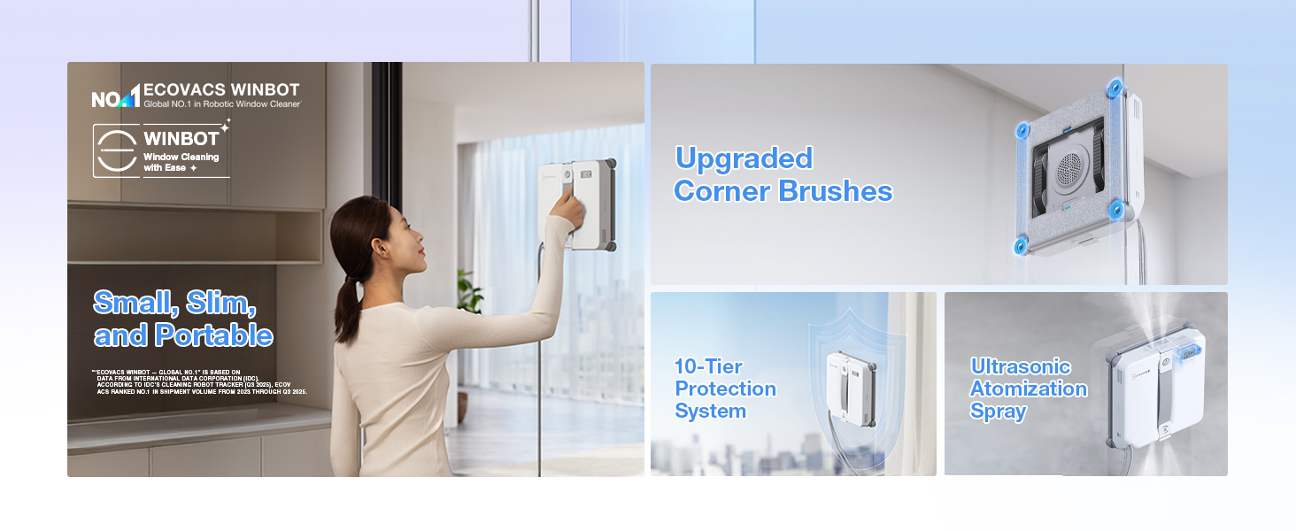 5 Smart Cleaning Modes