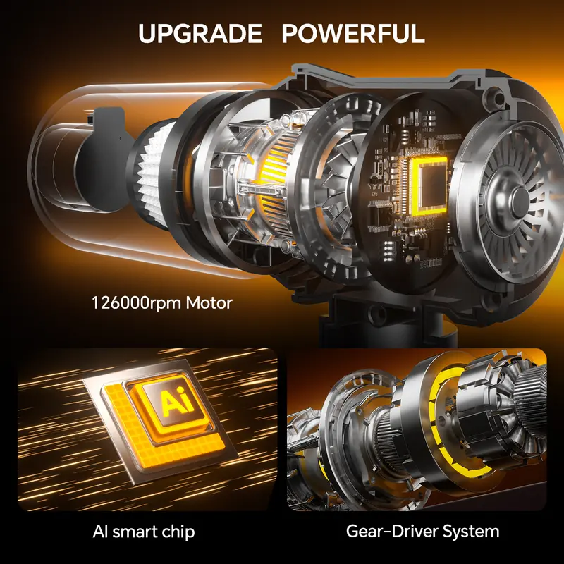 20,000Pa Ultra-Suction Cordless Mini Vacuum | 4-in-1 Car & Home Cleaner 🚗💨