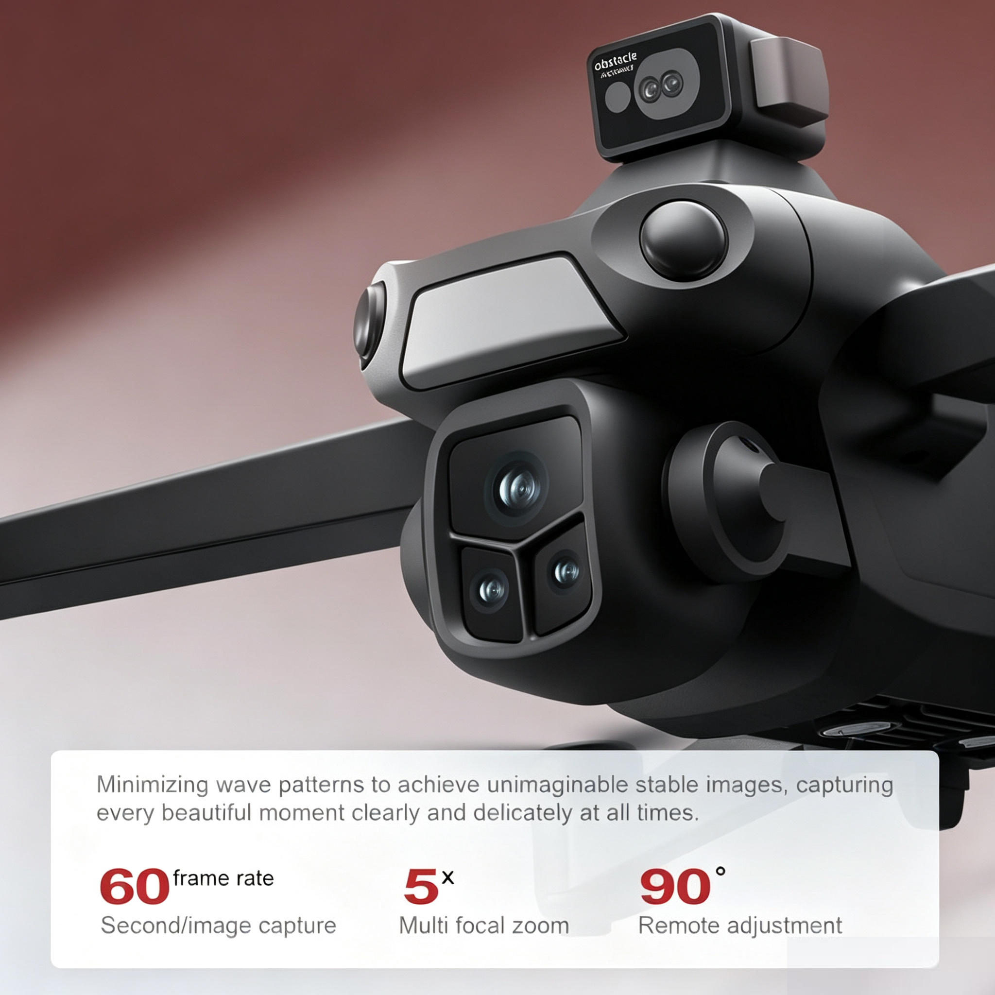 V918 GPS Drone with 8K Camera for Adults, RC Drones with 5 inch HD Screen | 60 Mins Flight Time, 3KM Control Range, 360° Obstacle Avoidance, Auto Return Follow Me, Foldable Quadcopter for Beginner Gift