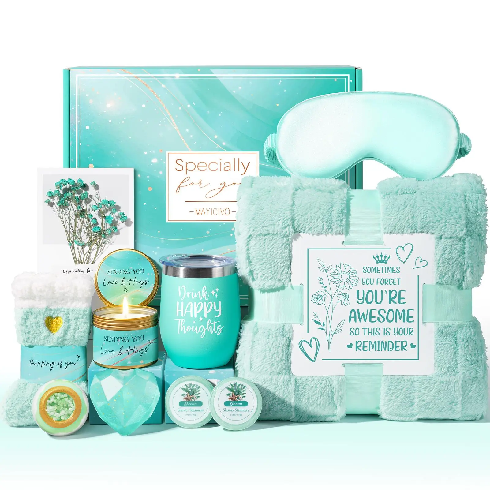 Luxury 11-Piece SPA & Self-Care Gift Box for Her 🌸🛁