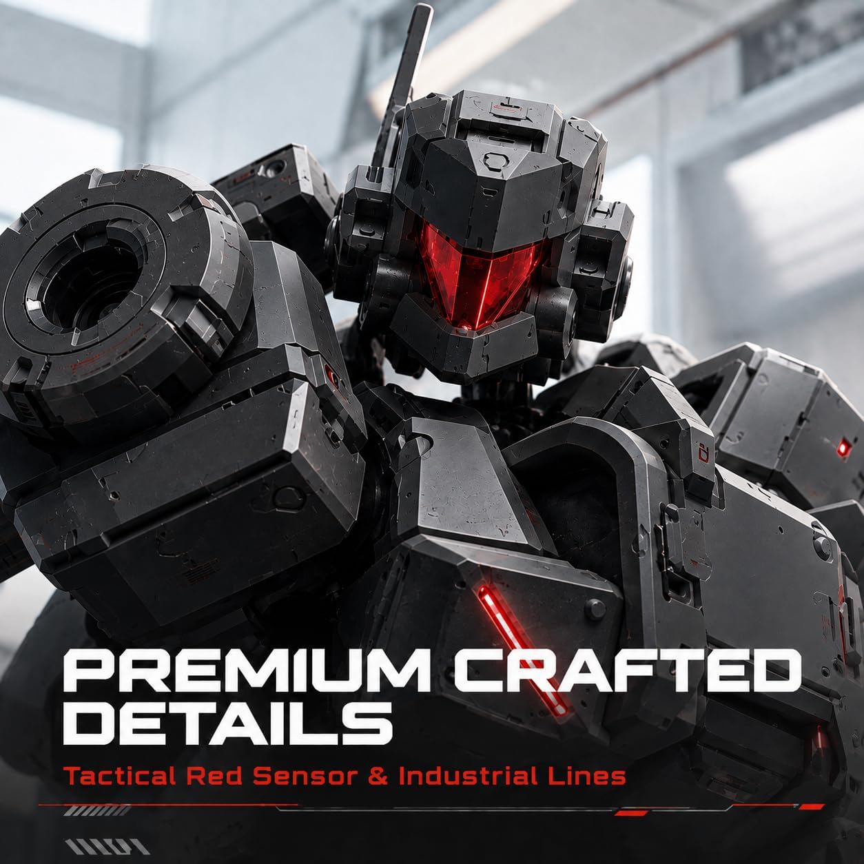 Sheik Mainland Fenrir Articulated Mecha Model Kit, 1/18 Scale, 2 Pack