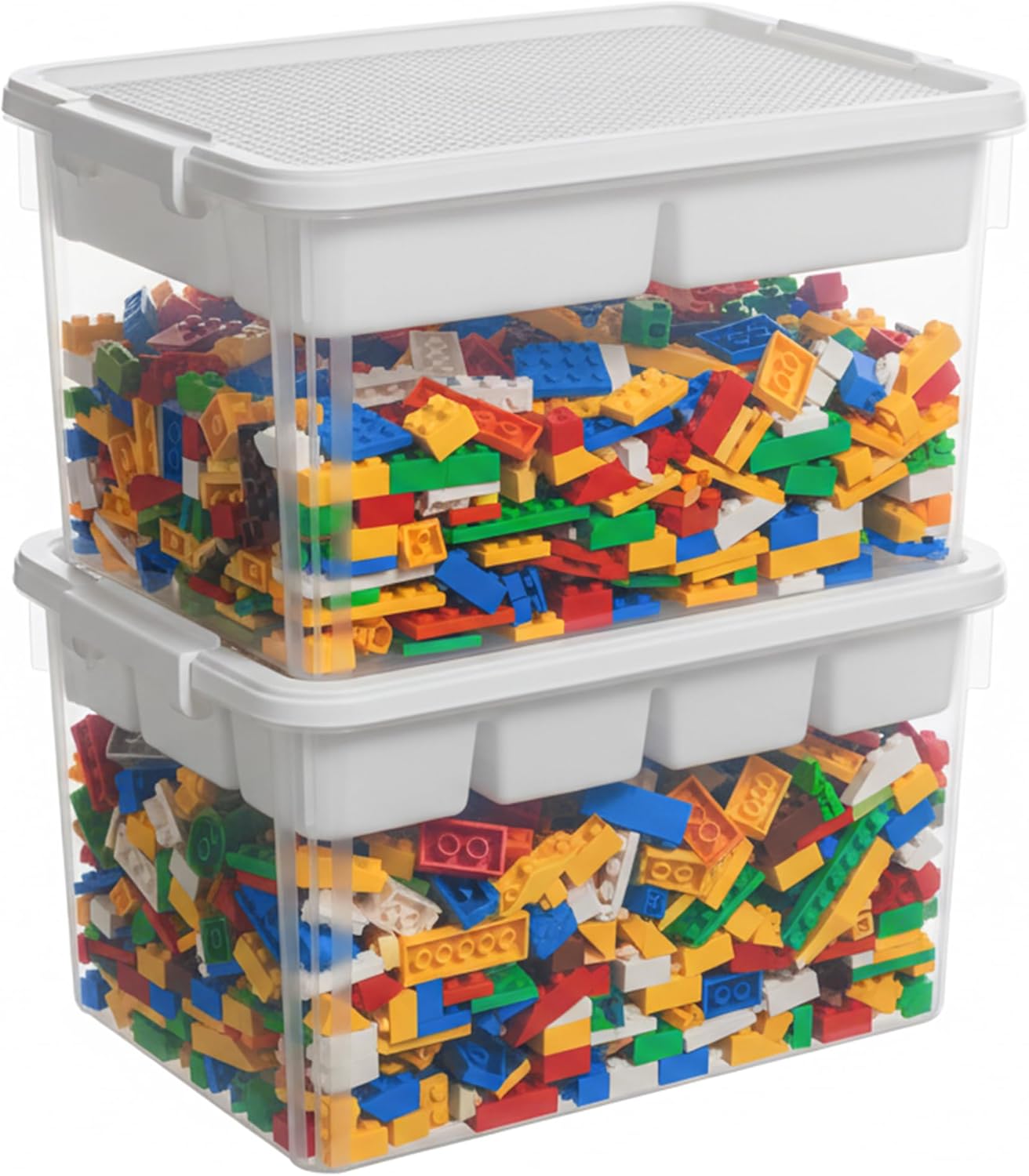 2-Pack XXL Craft & Toy Organizer Box - 24QT Large Capacity 📦✨