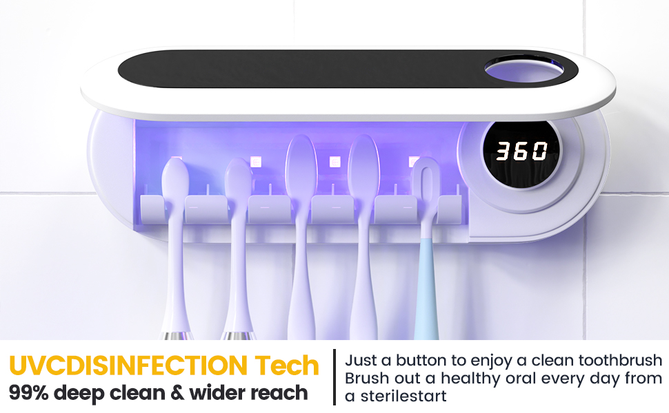 toothbrush sanitizer holder