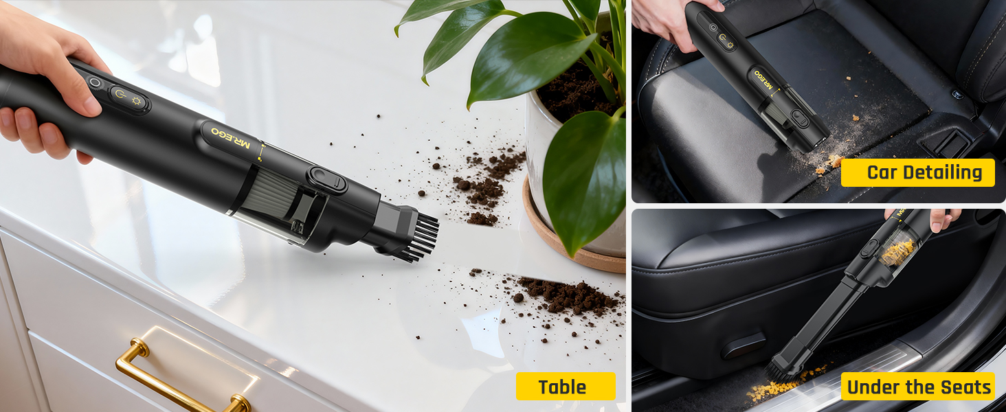 Vacuuming Home & Car