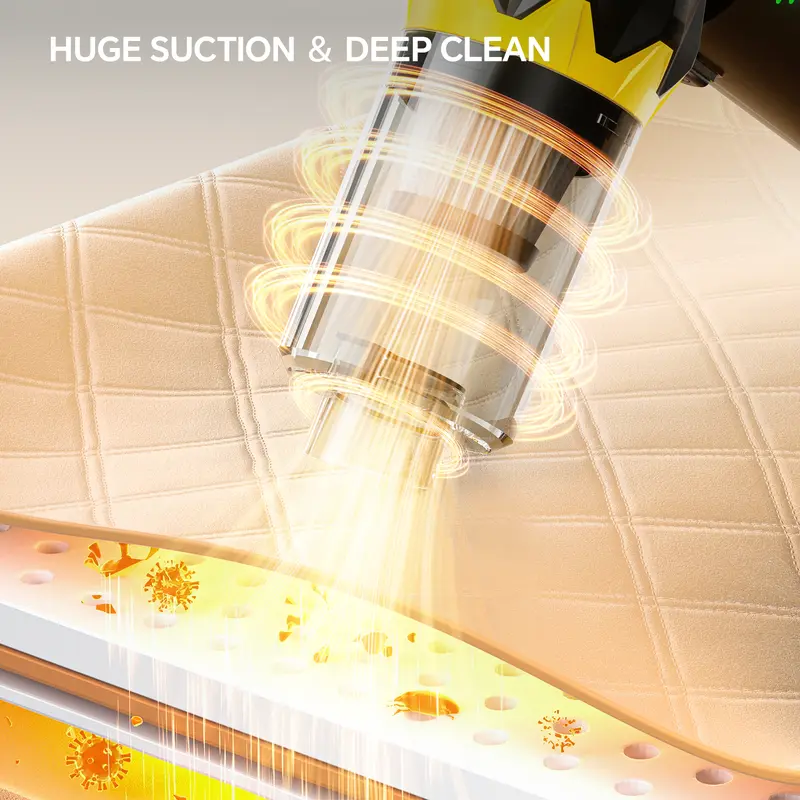 20,000Pa Ultra-Suction Cordless Mini Vacuum | 4-in-1 Car & Home Cleaner 🚗💨