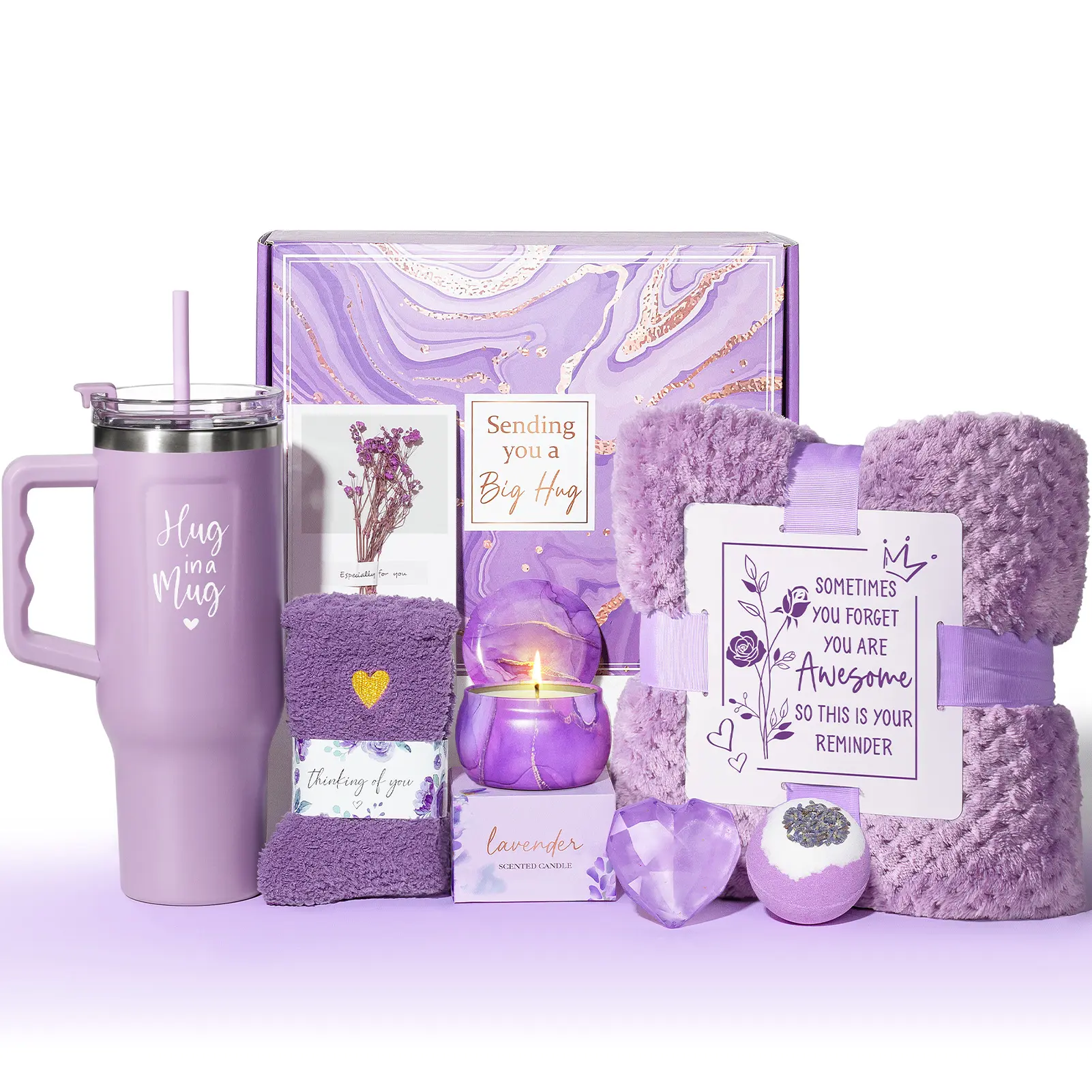 Luxury 11-Piece SPA & Self-Care Gift Box for Her 🌸🛁