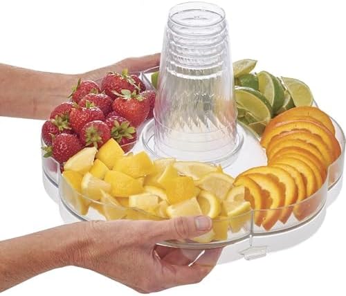 3-in-1 Party Beverage Station | 13L Drink Dispenser with Organizer Lid & Ice Cone 🍹❄️