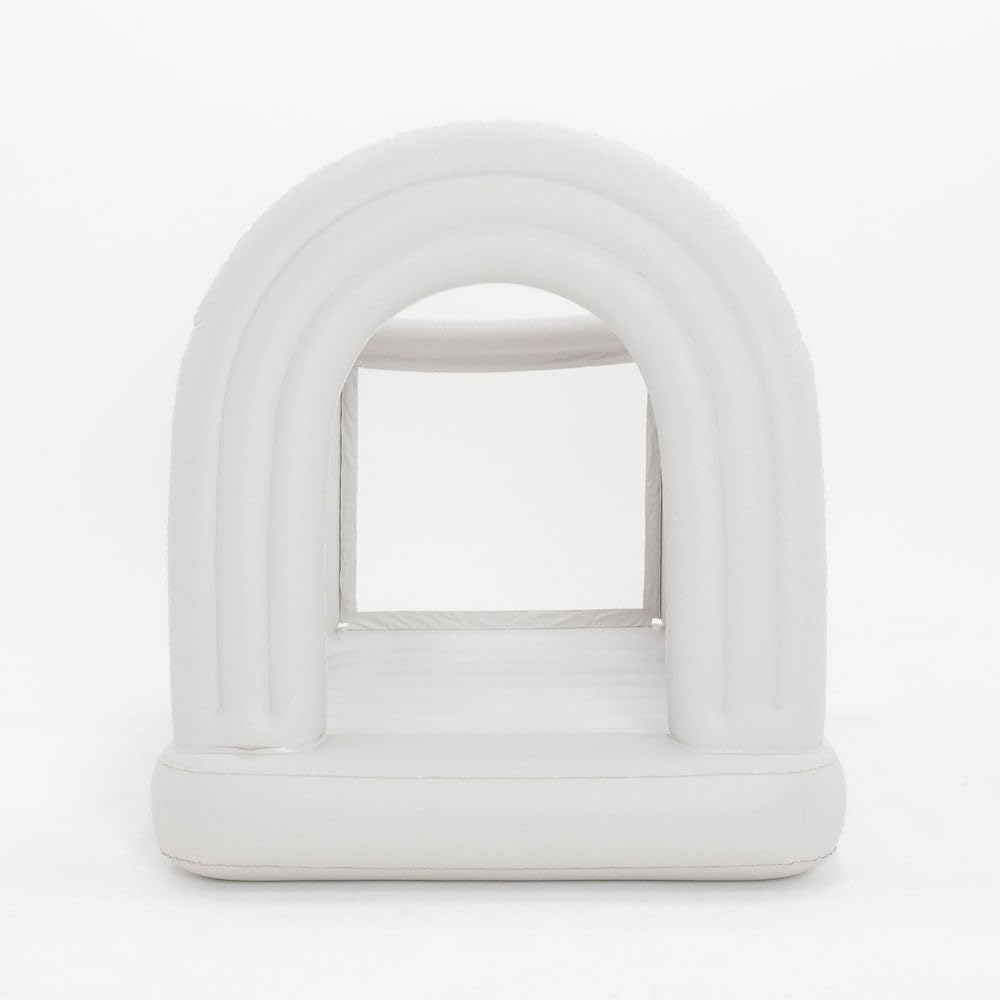 Mini Rainbow Inflatable Bounce House | Indoor Bouncy Castle for Kids 🌈🏠