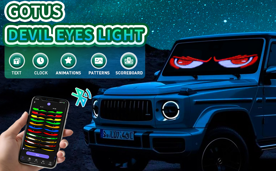 Devil Eyes Light for Cars
