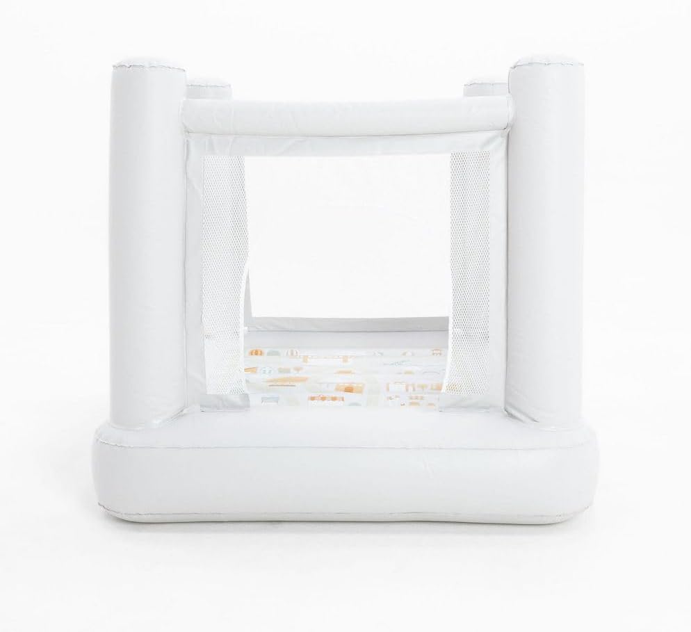 Mini Rainbow Inflatable Bounce House | Indoor Bouncy Castle for Kids 🌈🏠