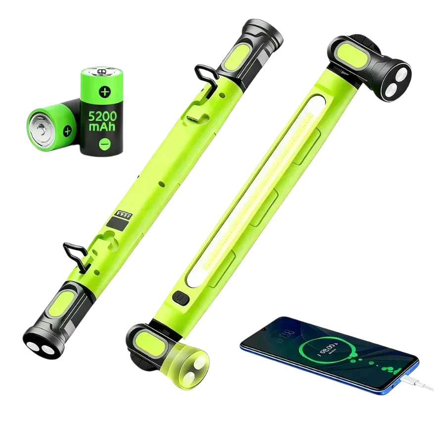 3000LM LED Under Hood Work Light Bar - Magnetic Rechargeable Car Repair Lamp 🚗💡