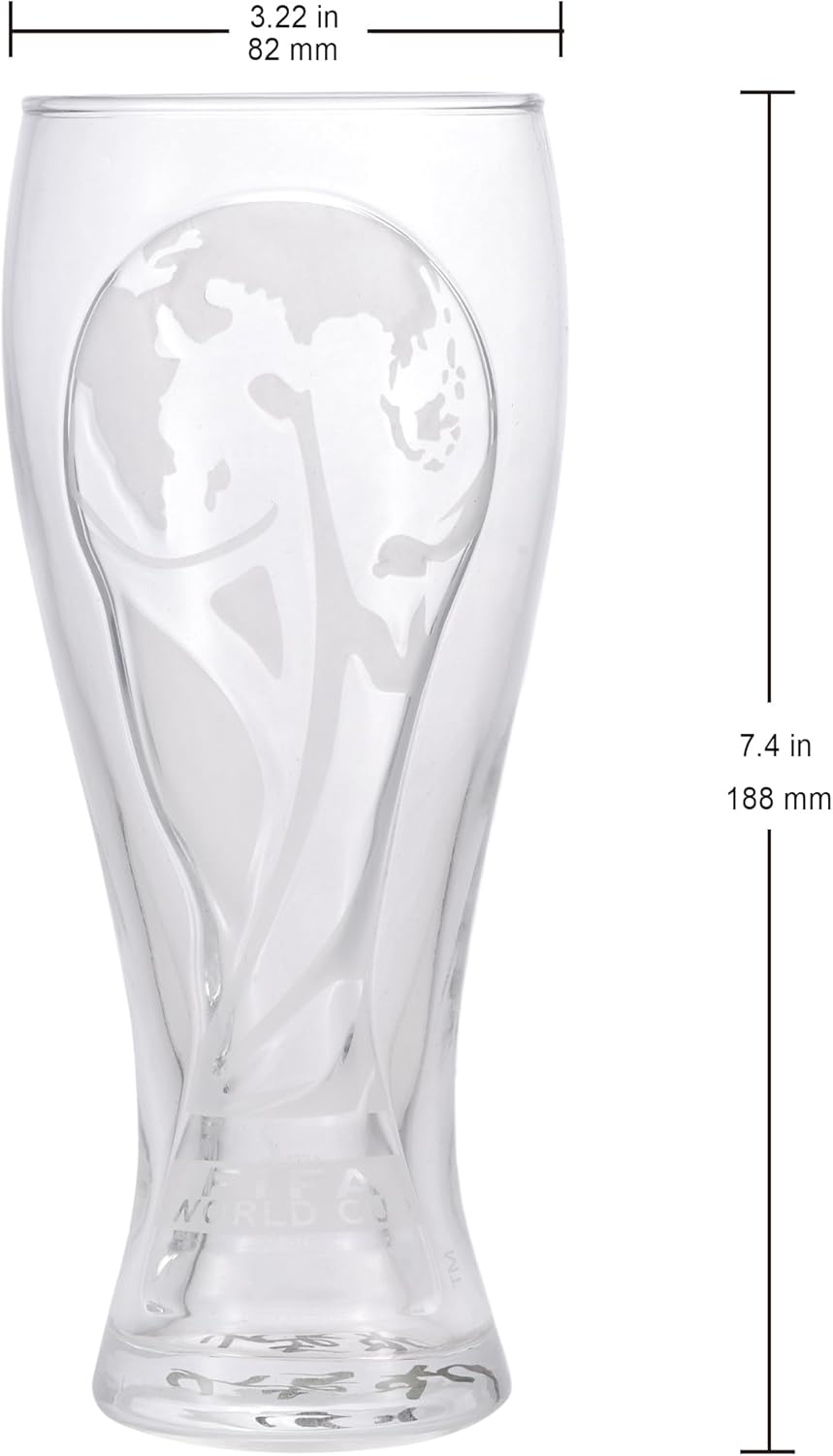  FIFA World Cup 2026 Edition - Luxury Beer Glass & Trophy Opener Set ⚽🍺