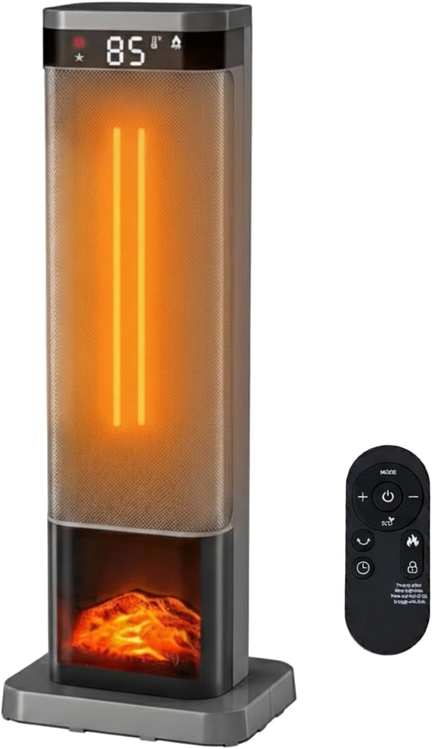 24" Space Heater, 1500W Portable Heaters for Indoor Outdoor Use