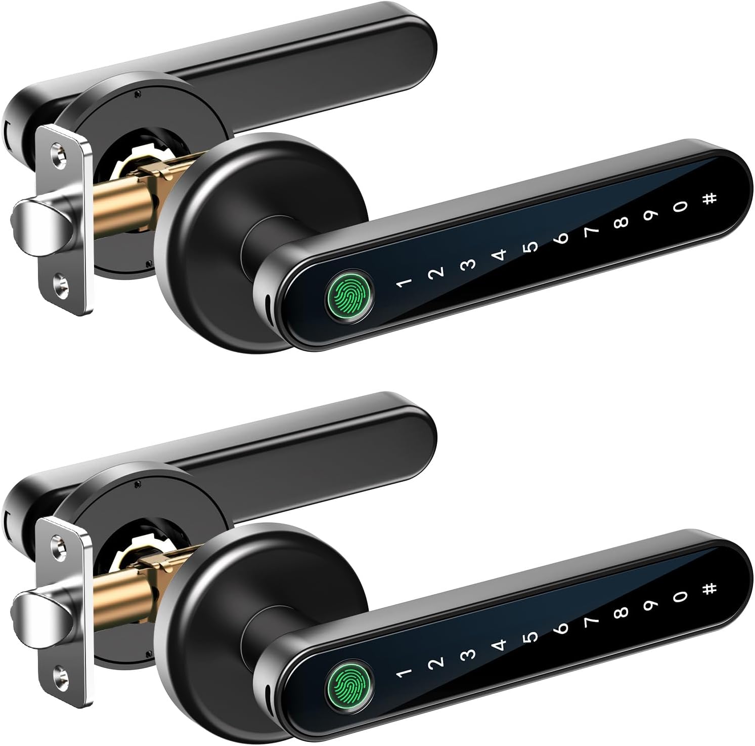 🎉Last Day 50% OFF⏰️  Fingerprint Door Lock Door Knob