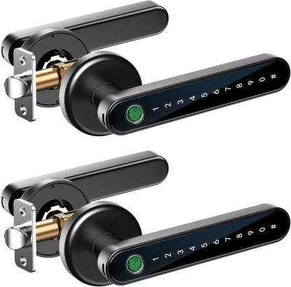 🎉Last Day 50% OFF⏰️  Fingerprint Door Lock Door Knob