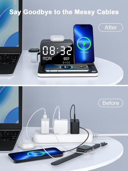 🎉Last Day 50% OFF⏰️ 7-in-1 Wireless Charging Station for Multiple Devices