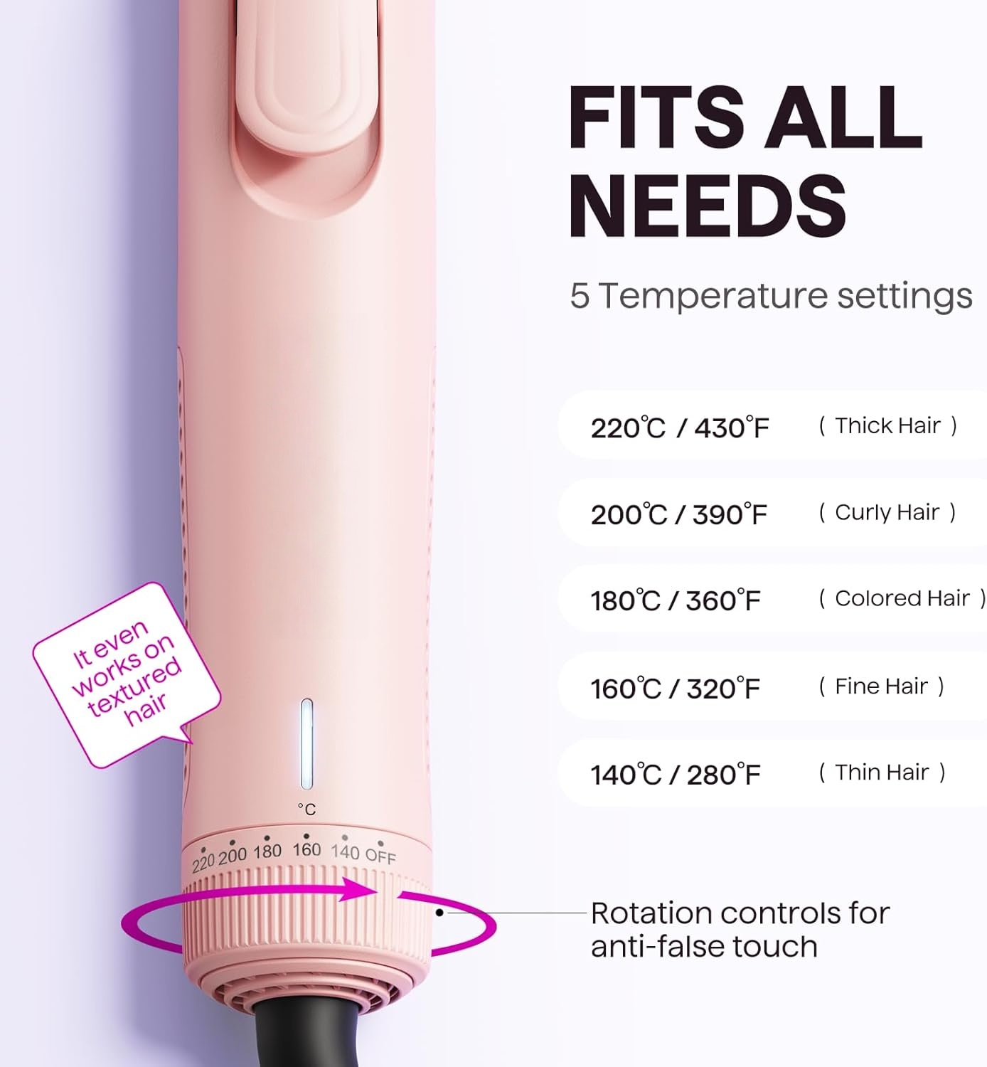 AirFlow 2-in-1 Cool Air Styler | Professional Curler & Straightener 🌬️✨