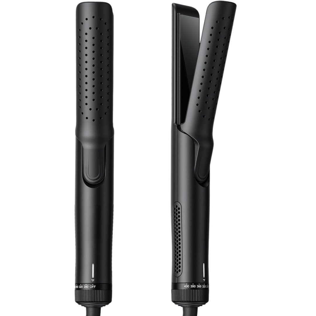 AirFlow 2-in-1 Cool Air Styler | Professional Curler & Straightener 🌬️✨