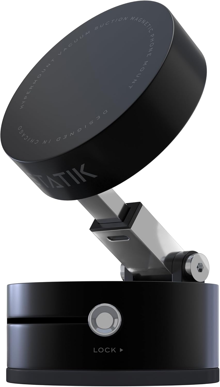 360° Universal Magnetic Phone Holder | Vacuum-Seal Tech for Car & Home 📱🛡️