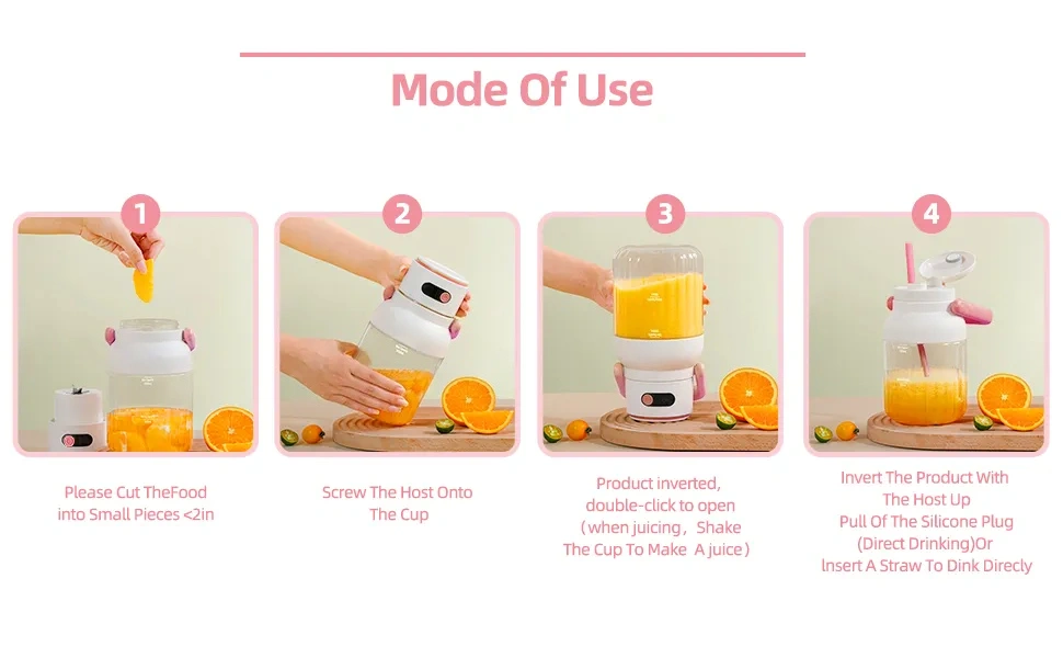 33oz Portable Blender - 12-Blade Ice Crushing Power 🥤⚡