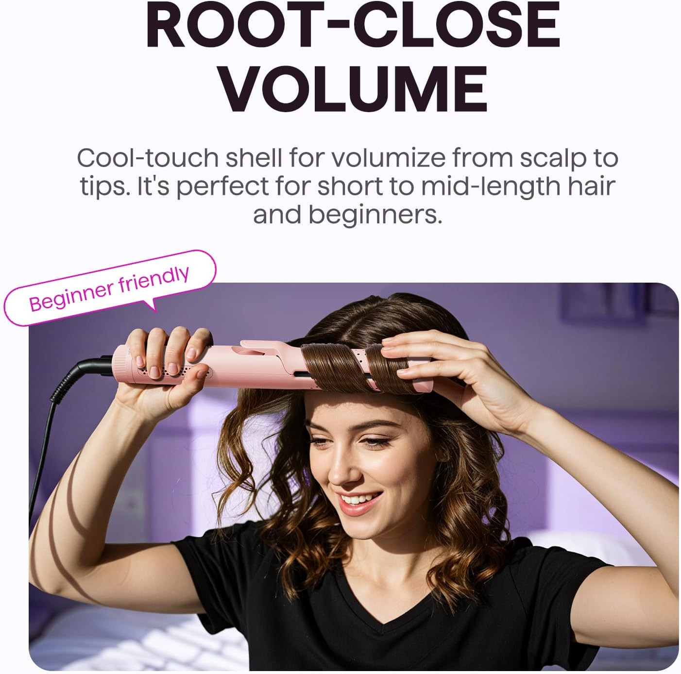 AirFlow 2-in-1 Cool Air Styler | Professional Curler & Straightener 🌬️✨