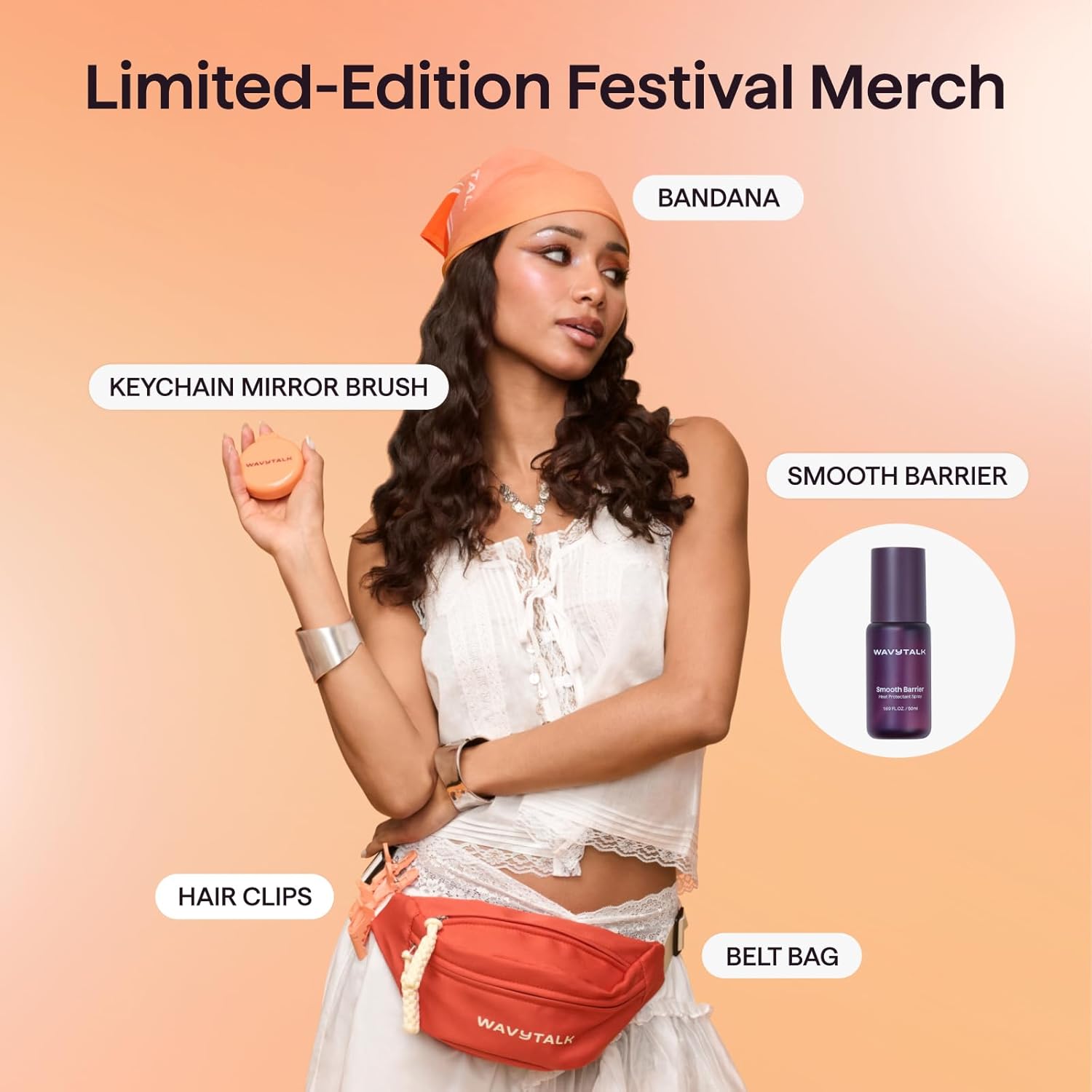 1.5" Ionic Thermal Brush & Festival Bundle 🎡✨