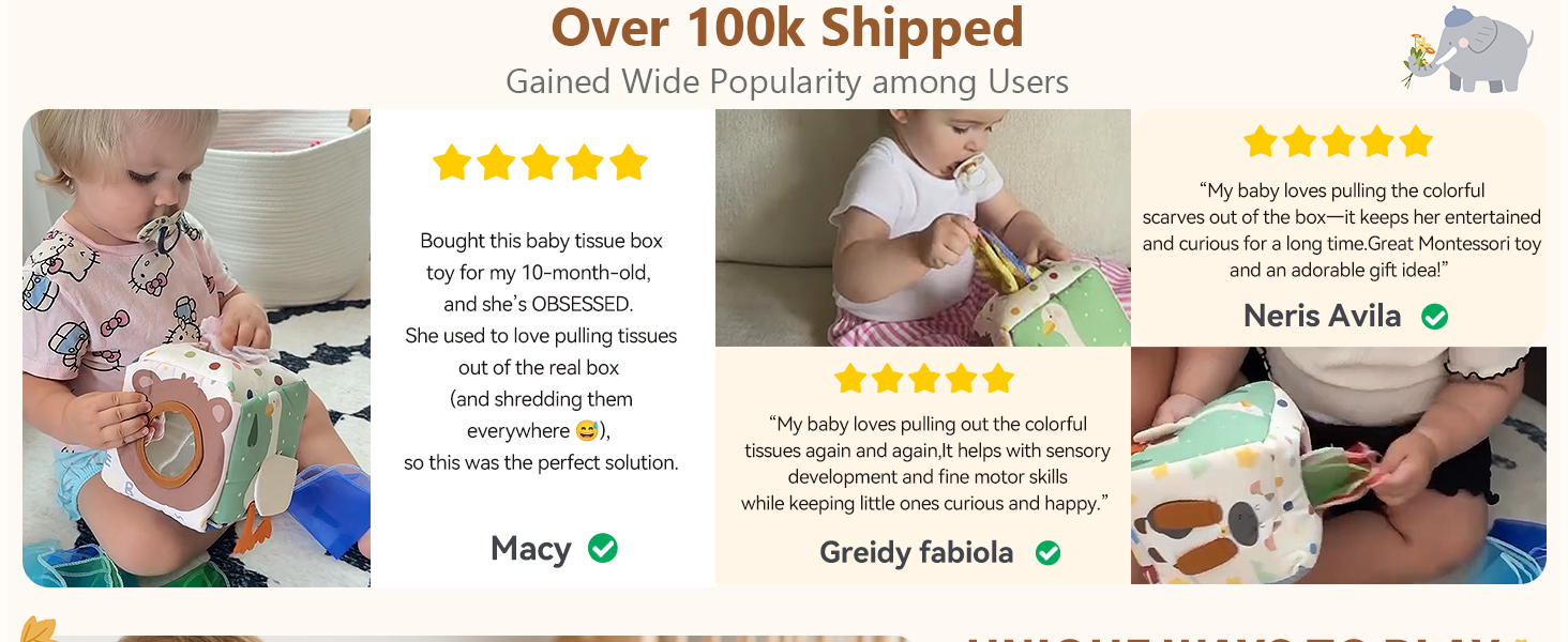 Youuys Baby Tissue Box