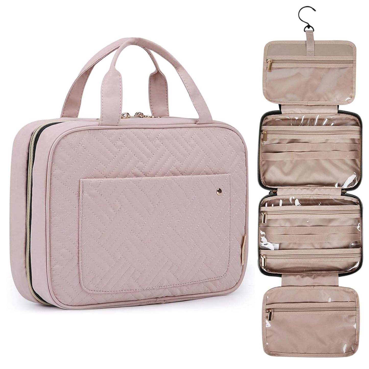 🎉Last Day 50% OFF⏰️ Toiletry Bag Travel Bag with Hanging Hook