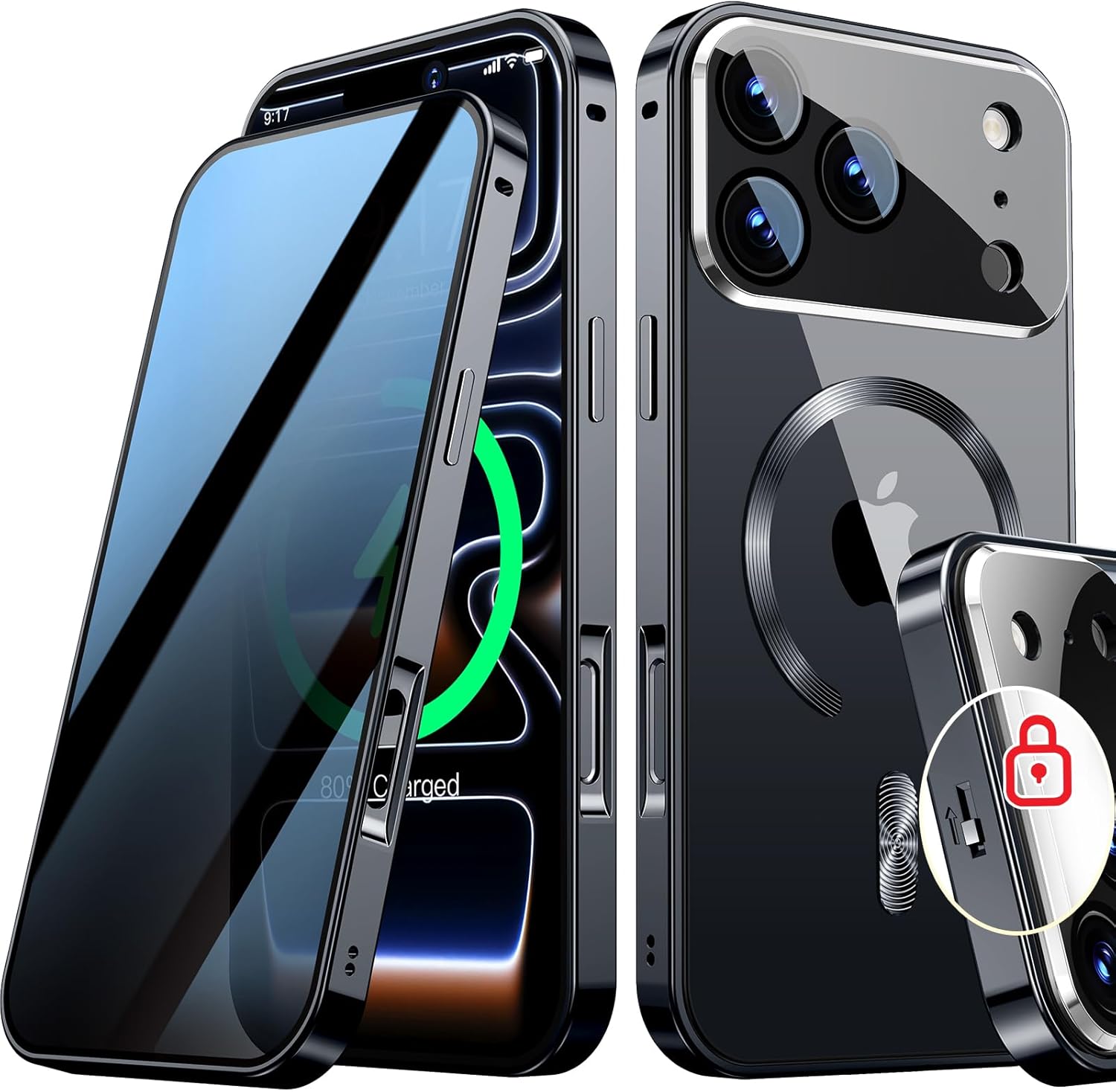 💥💥Final Day! Enjoy 50% OFF 💥[Full Camera Protection& Mechanical Lock]Magnetic Privacy Case for iPhone