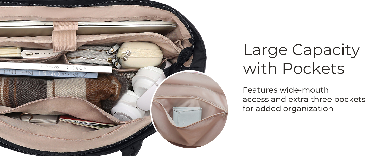 tote bag with zipper