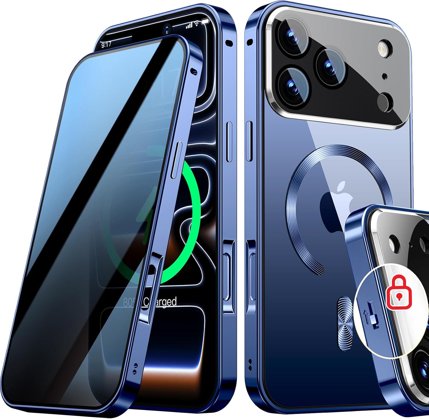 💥💥Final Day! Enjoy 50% OFF 💥[Full Camera Protection& Mechanical Lock]Magnetic Privacy Case for iPhone