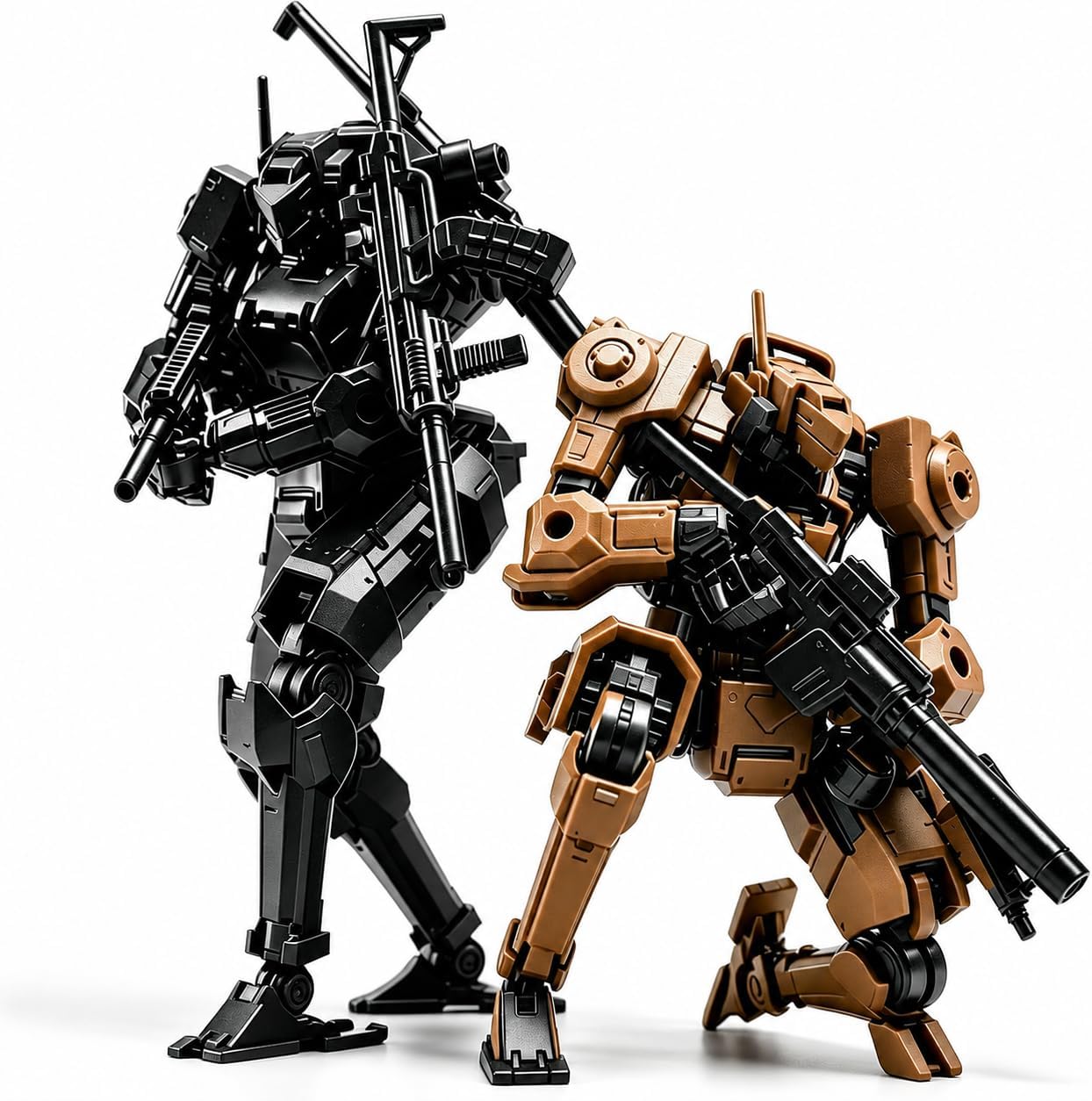 Sheik Mainland Fenrir Articulated Mecha Model Kit, 1/18 Scale, 2 Pack