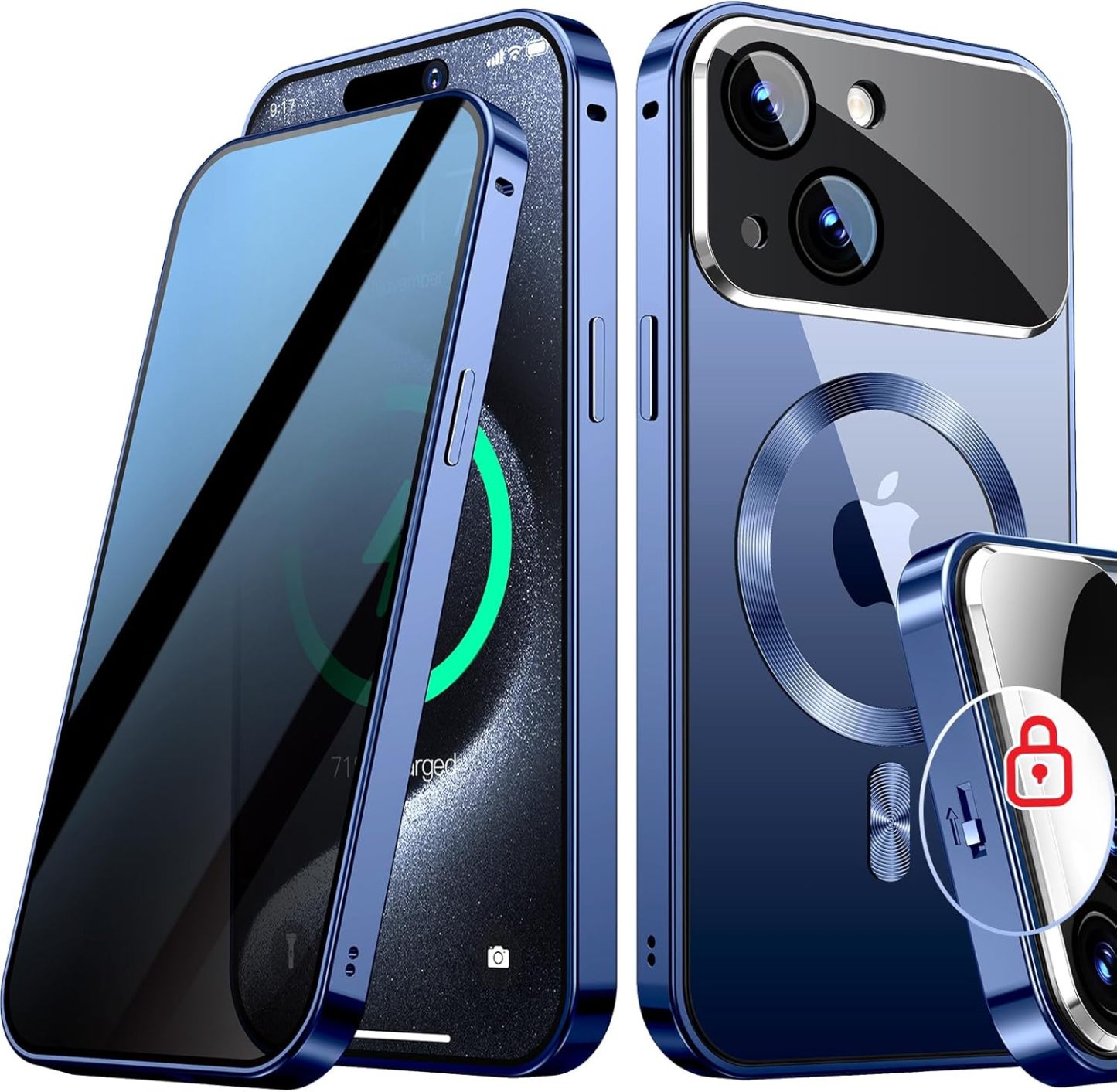 💥💥Final Day! Enjoy 50% OFF 💥[Full Camera Protection& Mechanical Lock]Magnetic Privacy Case for iPhone