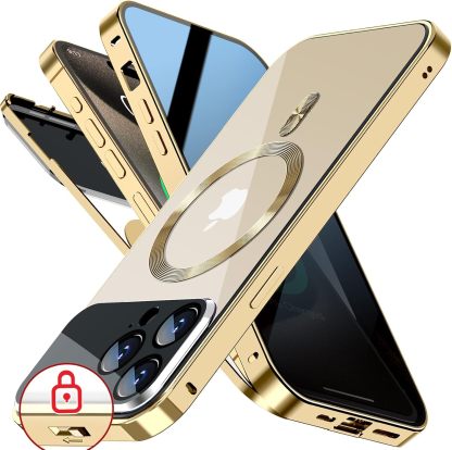 💥💥Final Day! Enjoy 50% OFF 💥[Full Camera Protection& Mechanical Lock]Magnetic Privacy Case for iPhone