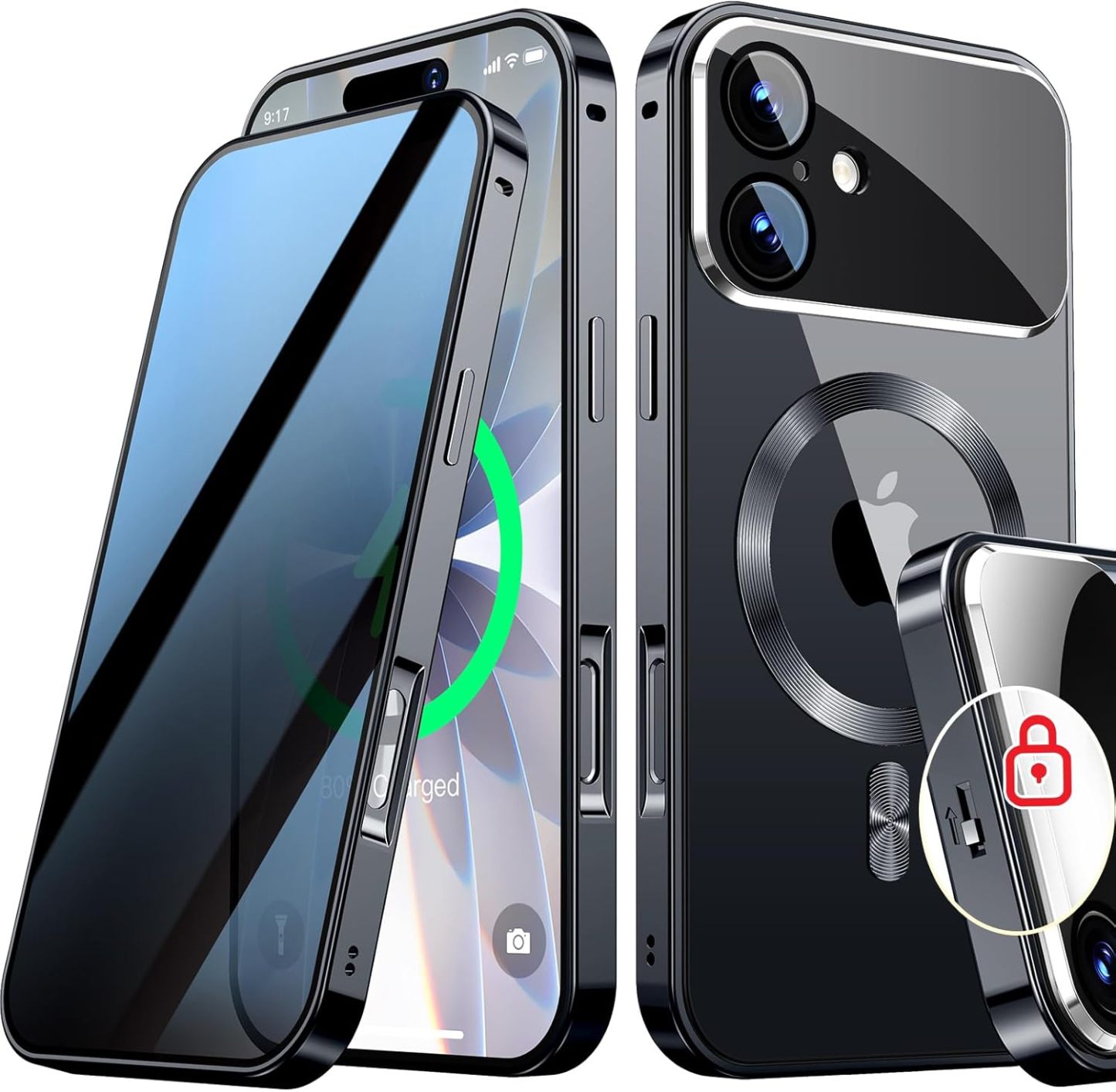💥💥Final Day! Enjoy 50% OFF 💥[Full Camera Protection& Mechanical Lock]Magnetic Privacy Case for iPhone